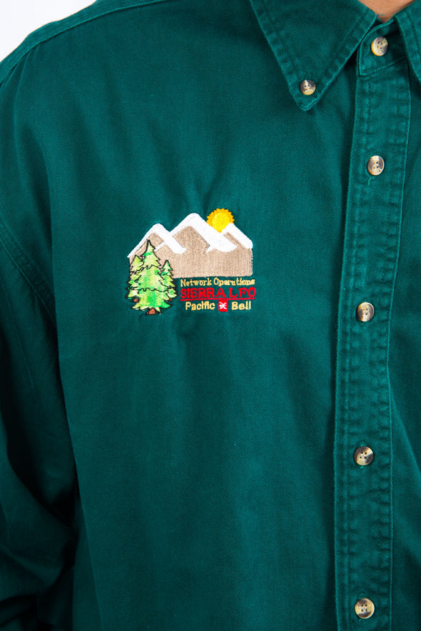 90's USA Pacific Bell Work Shirt