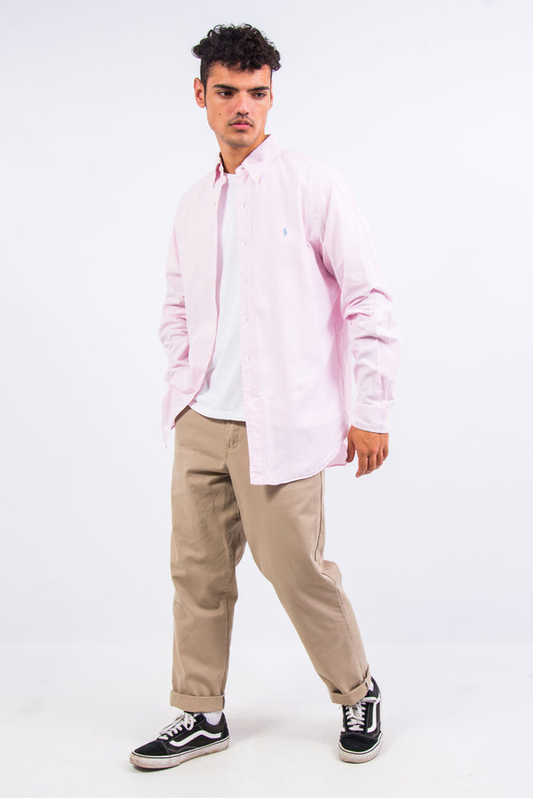 Ralph Lauren Pink Gingham Check Shirt