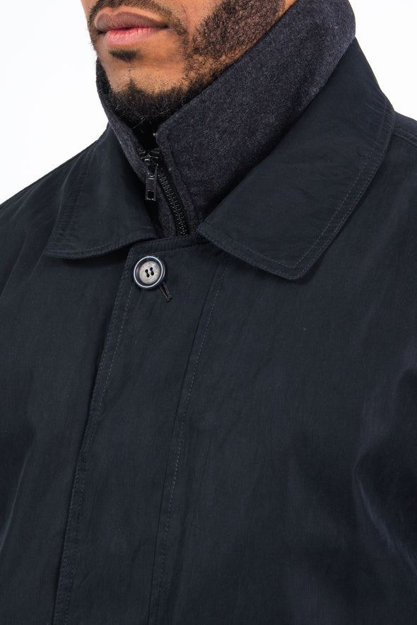 Vintage Ralph Lauren Black Overcoat