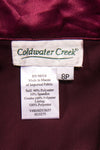 Vintage 90's Clueless Style Velvet Shirt Jacket