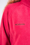 Vintage 90's Columbia Pink Fleece Jacket