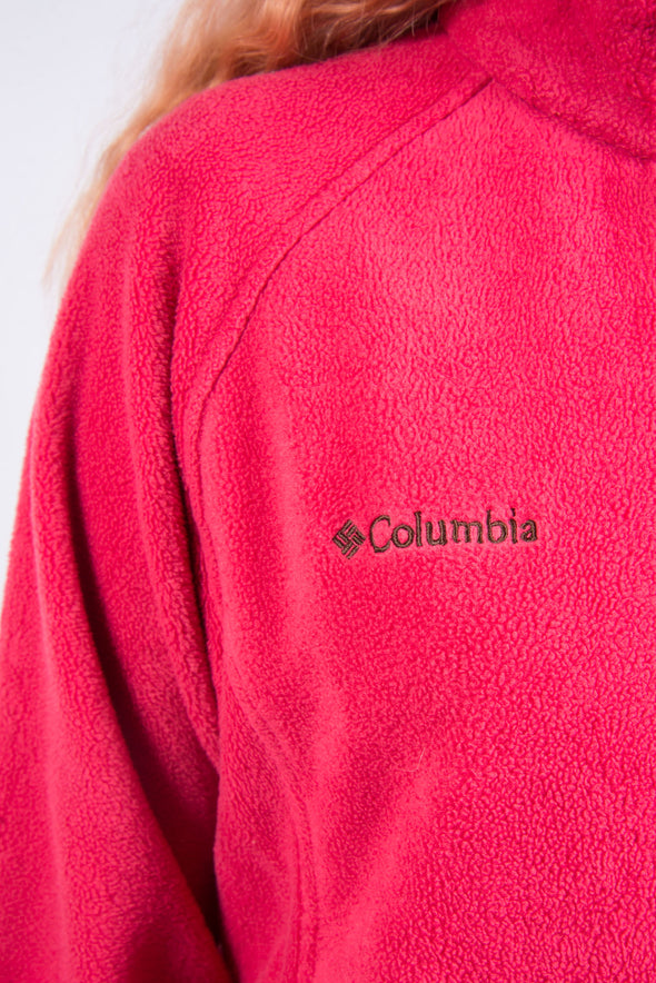 Vintage 90's Columbia Pink Fleece Jacket