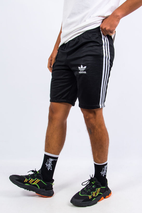 Black Adidas Firebird Shorts