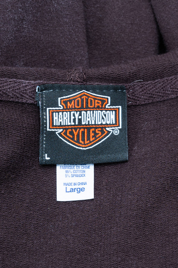 Vintage Harley Davidson Zip Sweatshirt Hoodie