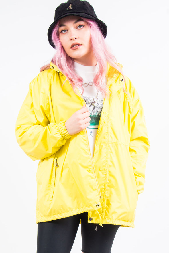 Vintage 90's Yellow Cagoule Jacket