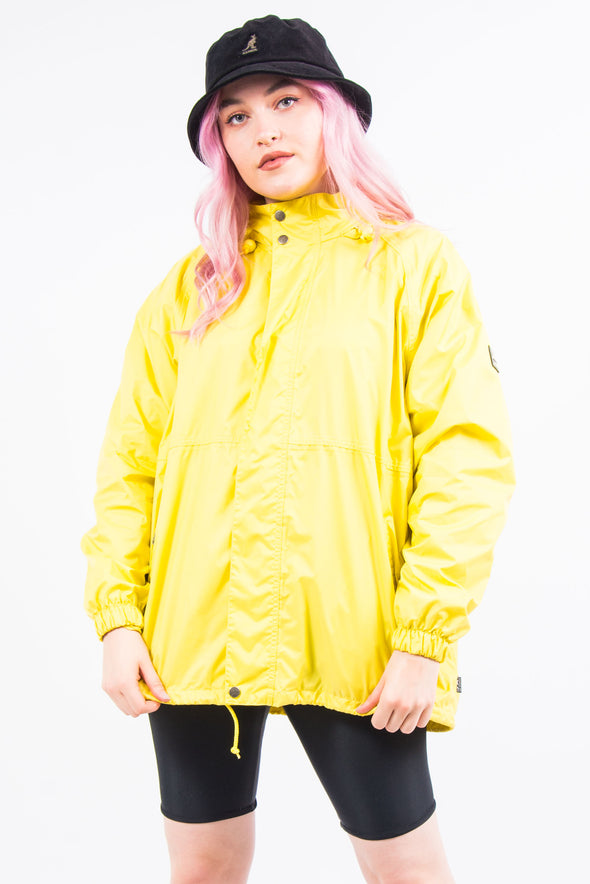 Vintage 90's Yellow Cagoule Jacket