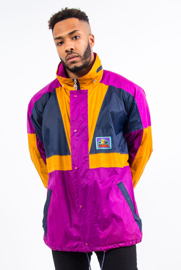 90's Colour Block Waterproof Jacket