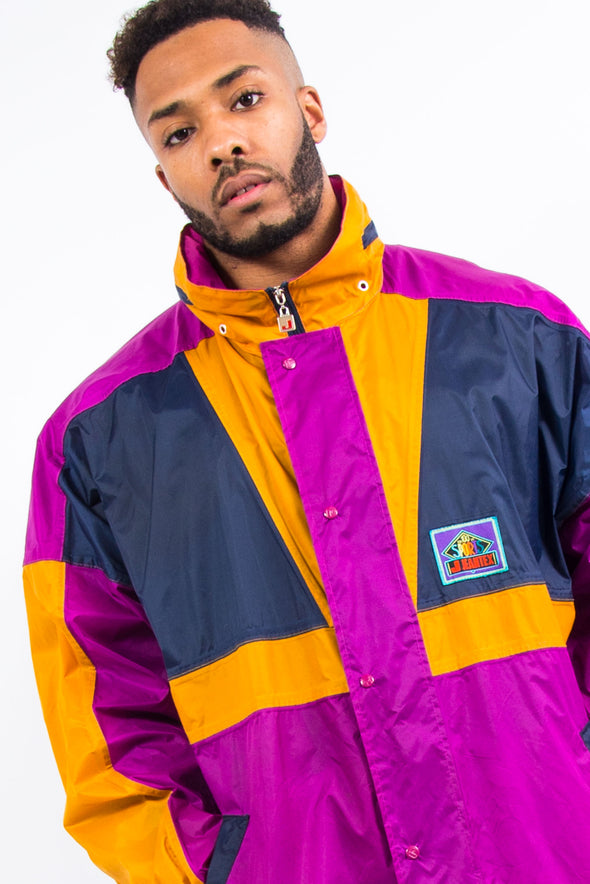 90's Colour Block Waterproof Jacket