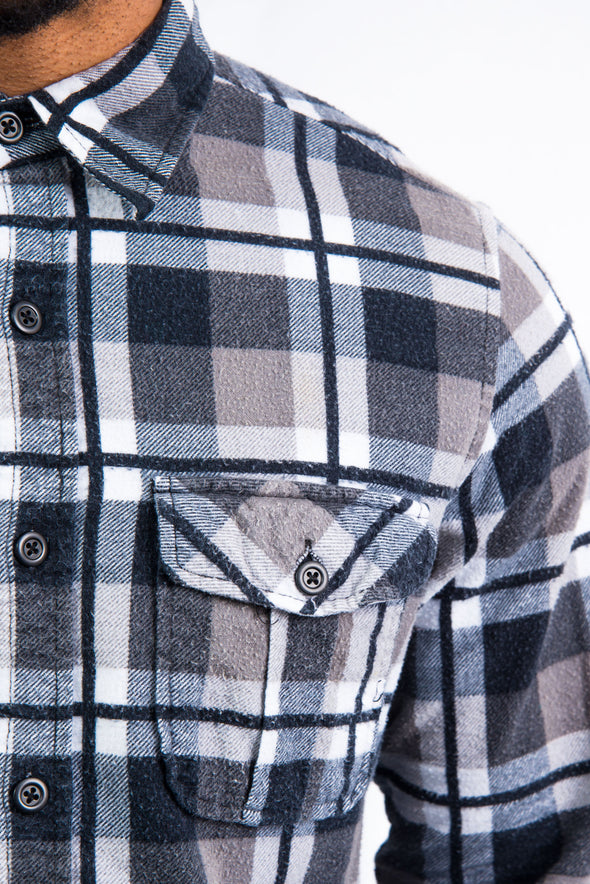 Vintage Check Flannel Shirt