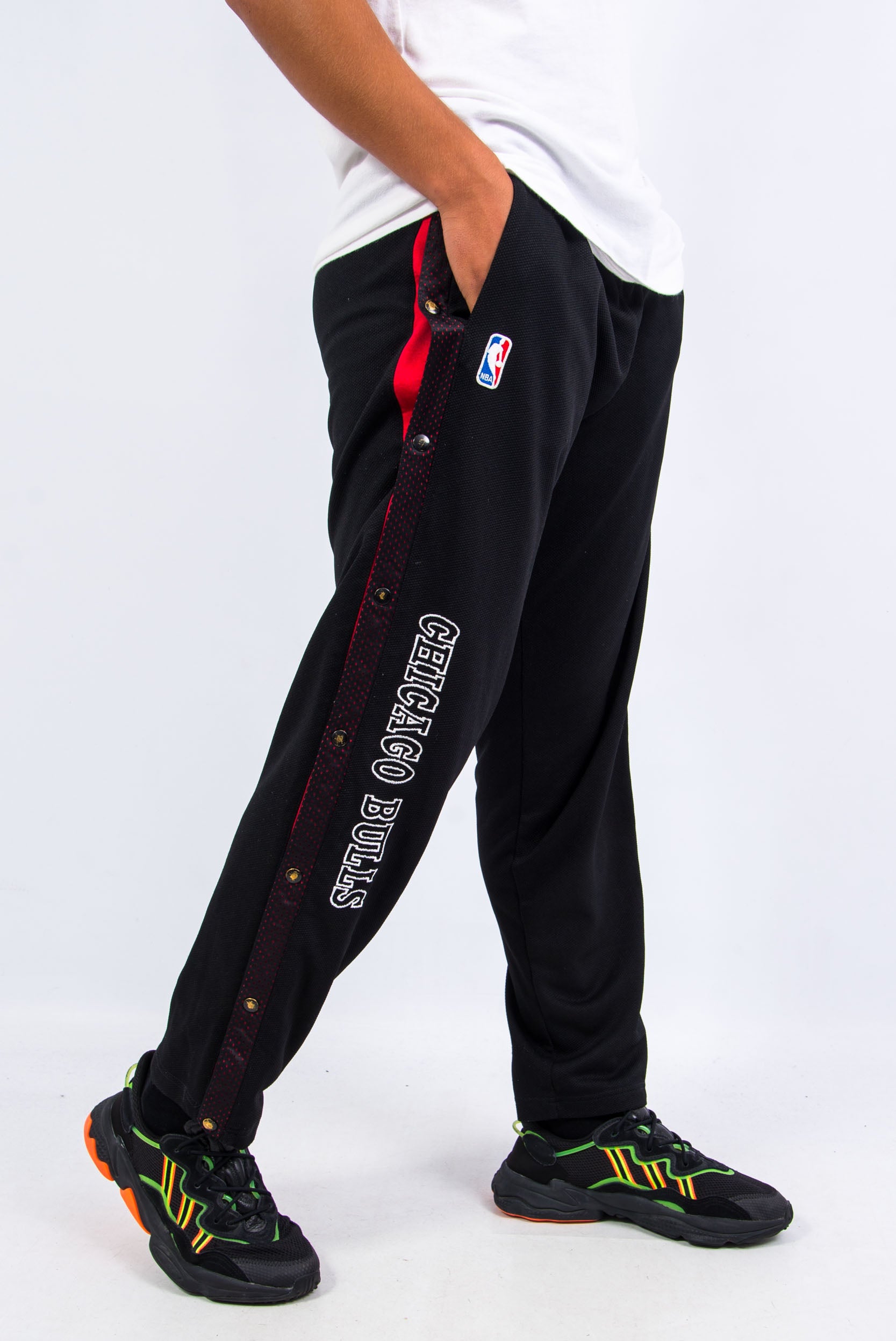 90's Champion Chicago Bulls Popper Track Pants – The Vintage