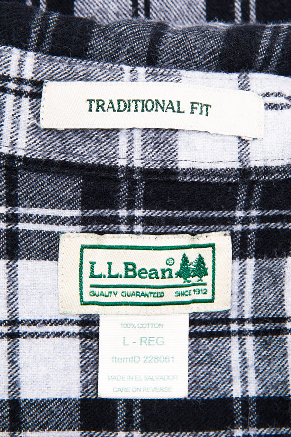 Vintage L.L. Bean Check Flannel Shirt