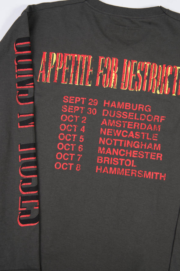 Guns N Roses Long Sleeve Tour T-Shirt