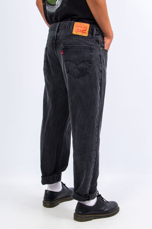 Vintage Levi's 550 Black Jeans W36"
