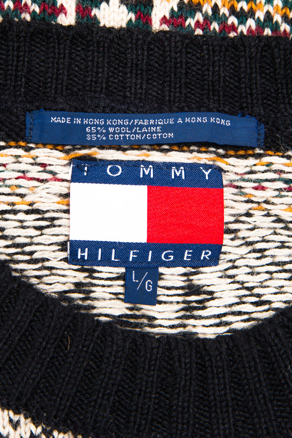 Tommy Hilfiger Patterned Knit Jumper