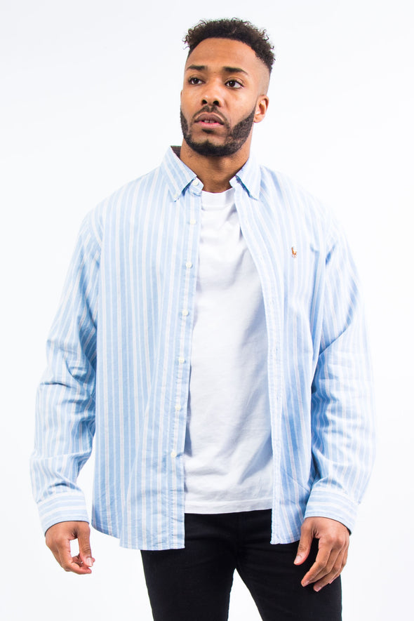 Ralph Lauren Blue Striped Shirt
