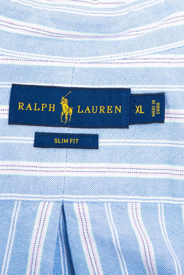 Ralph Lauren Blue Striped Shirt