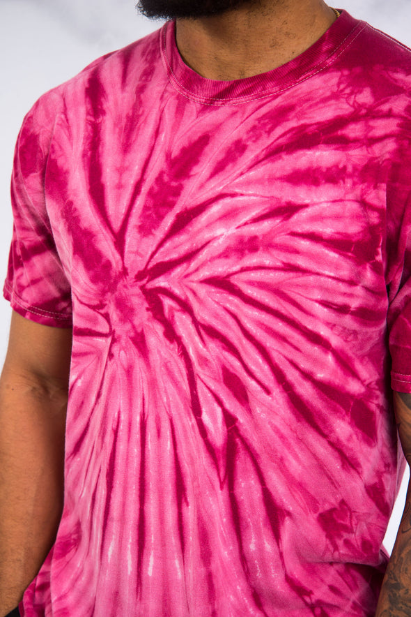 Vintage Pink Tie Dye T-Shirt