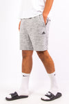 Adidas Marl Grey Jogger Shorts