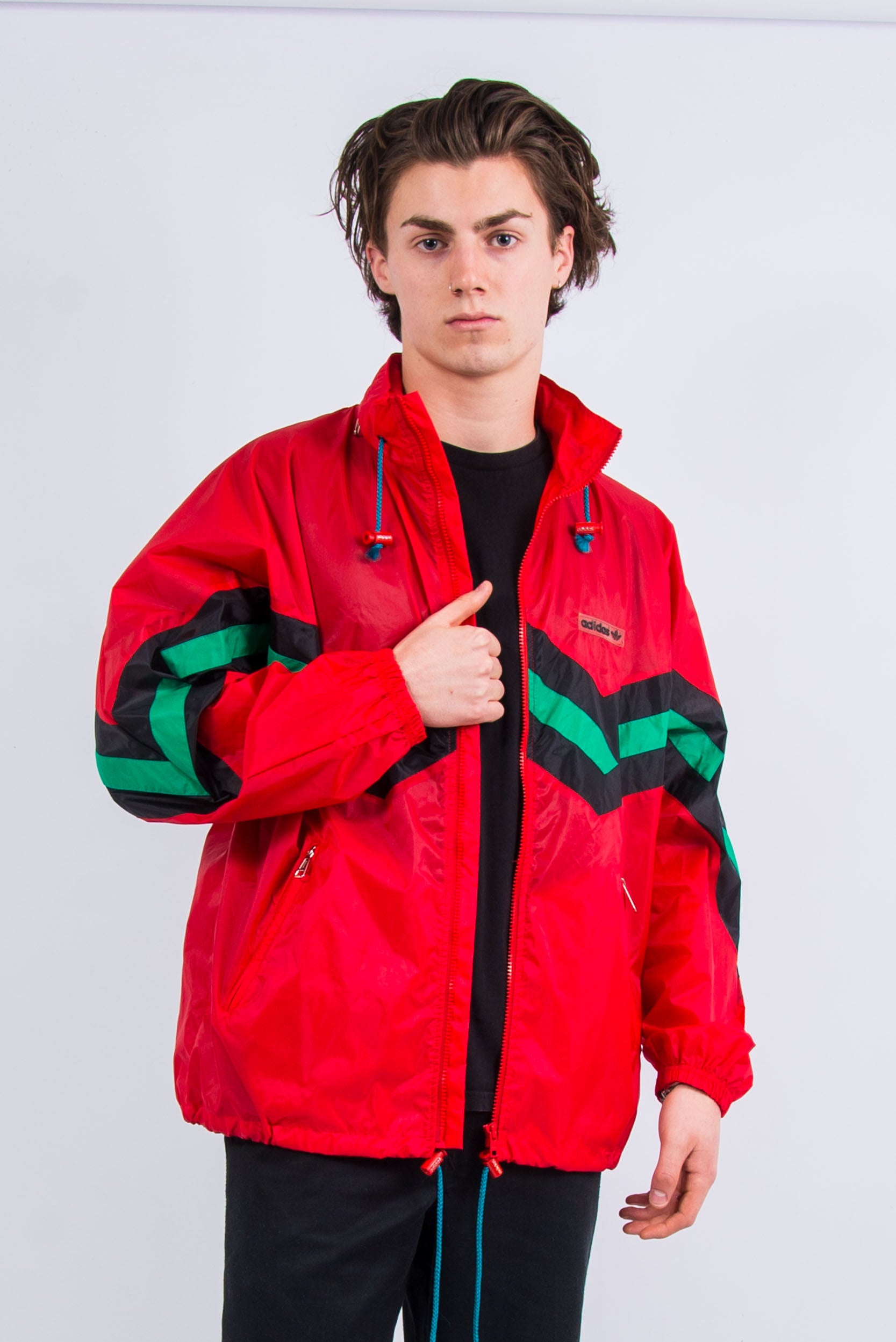 Vintage Adidas Waterproof Rain Jacket