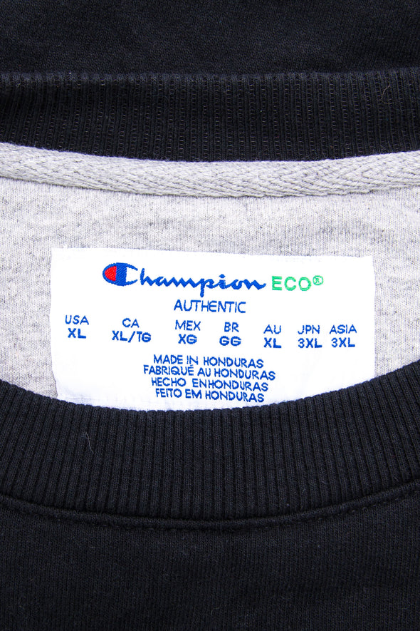 90's Vintage Black Champion Sweatshirt