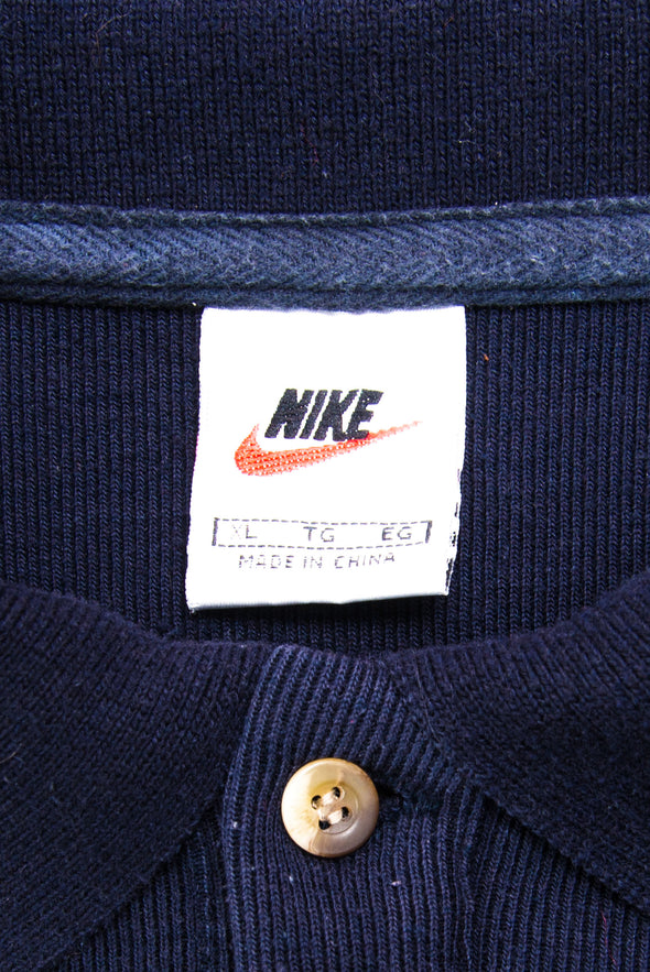 90's Vintage Nike Collared Sweatshirt