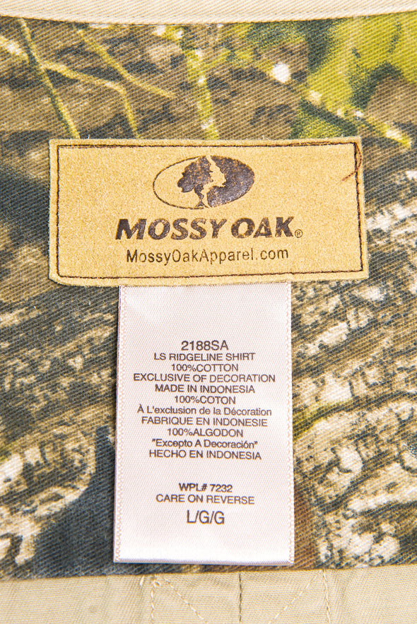 USA Mossy Oak Beige Camo Shirt