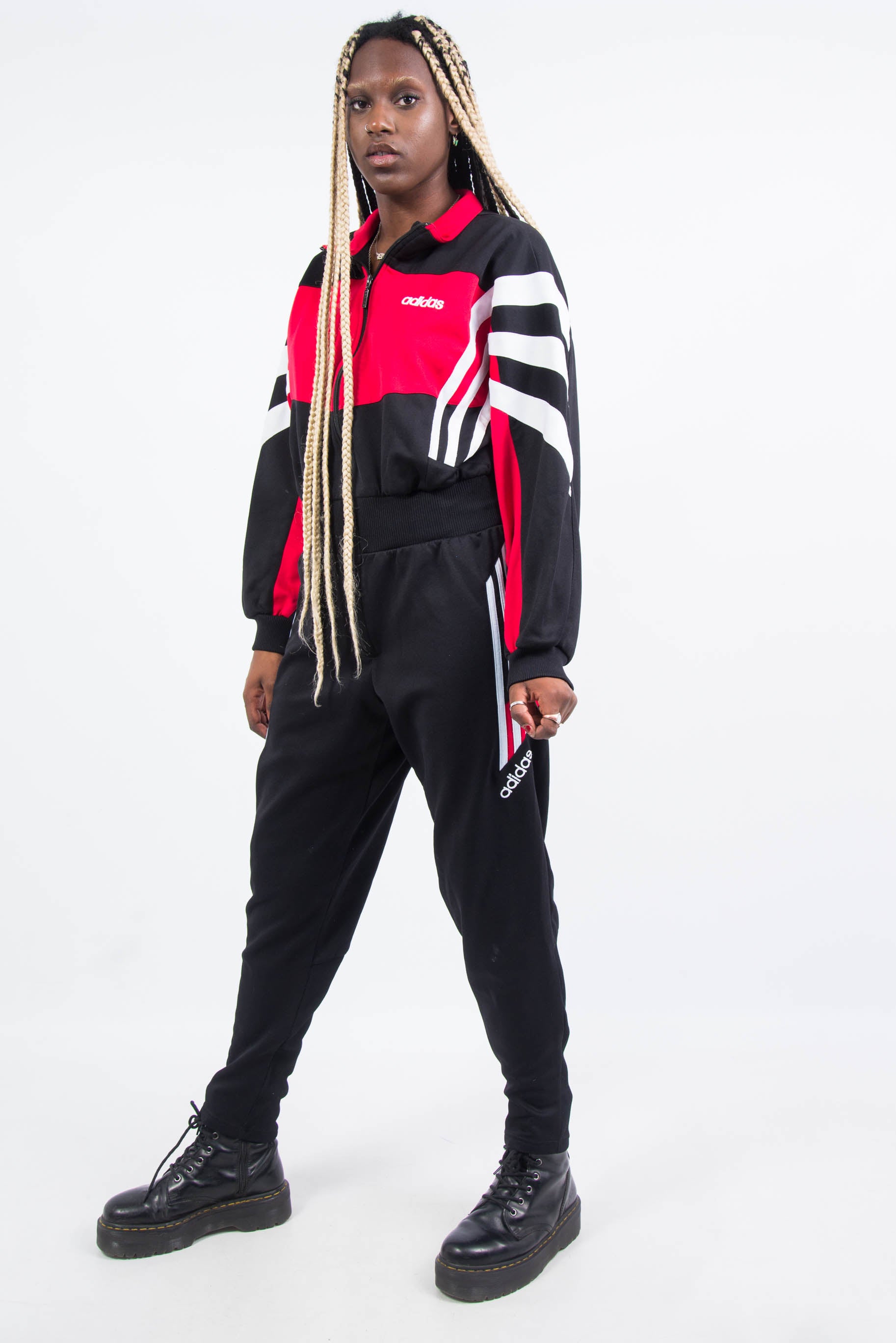 90s adidas jumpsuit Clearance