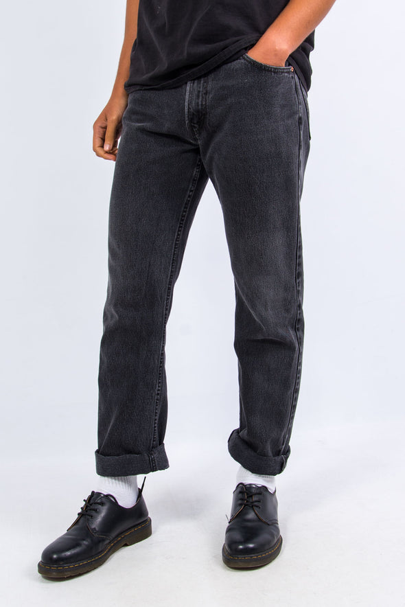 Vintage Levi's 505 Black Denim Jeans