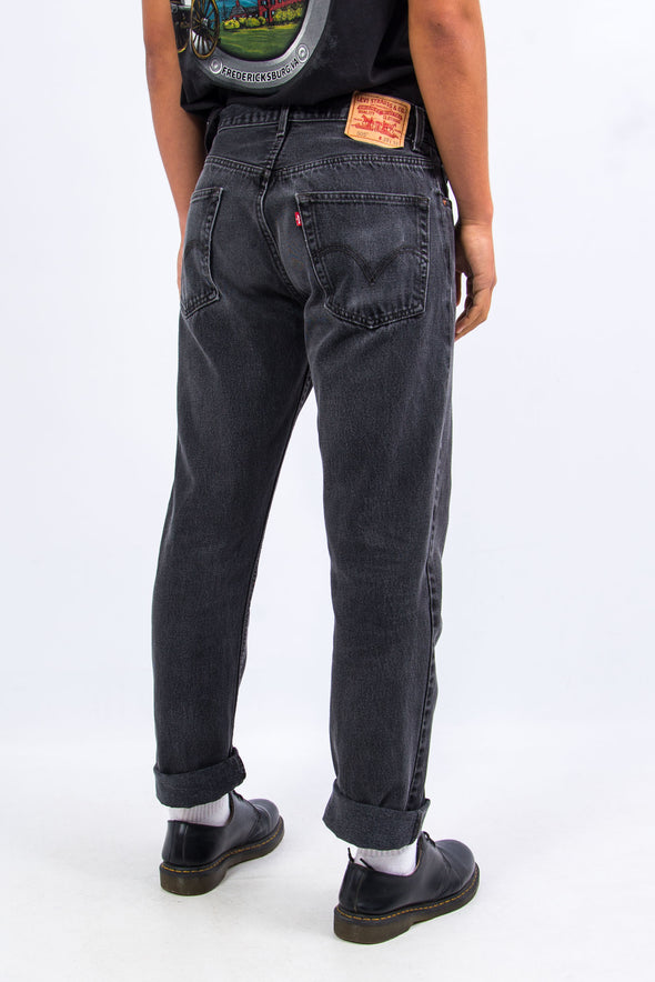 Vintage Levi's 505 Black Denim Jeans