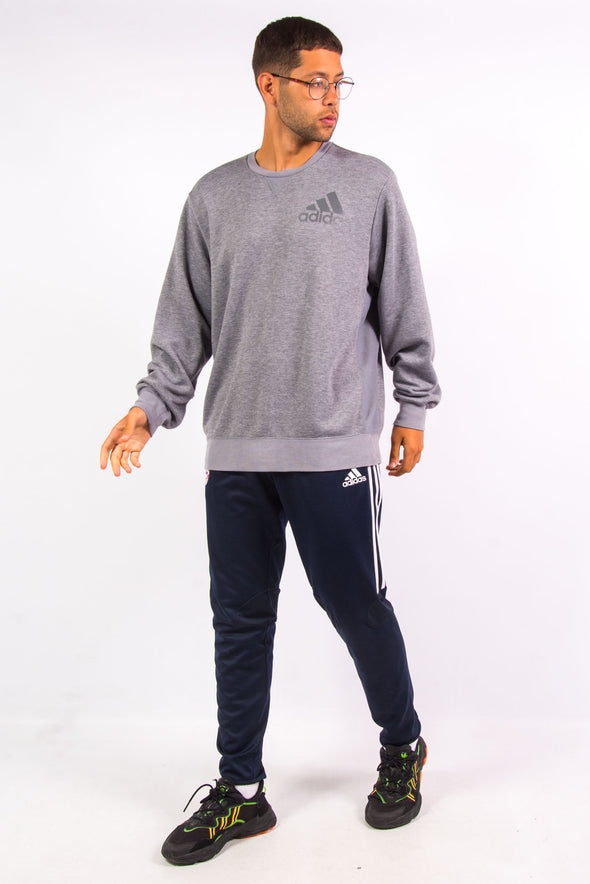 Adidas Grey Sports Sweatshirt