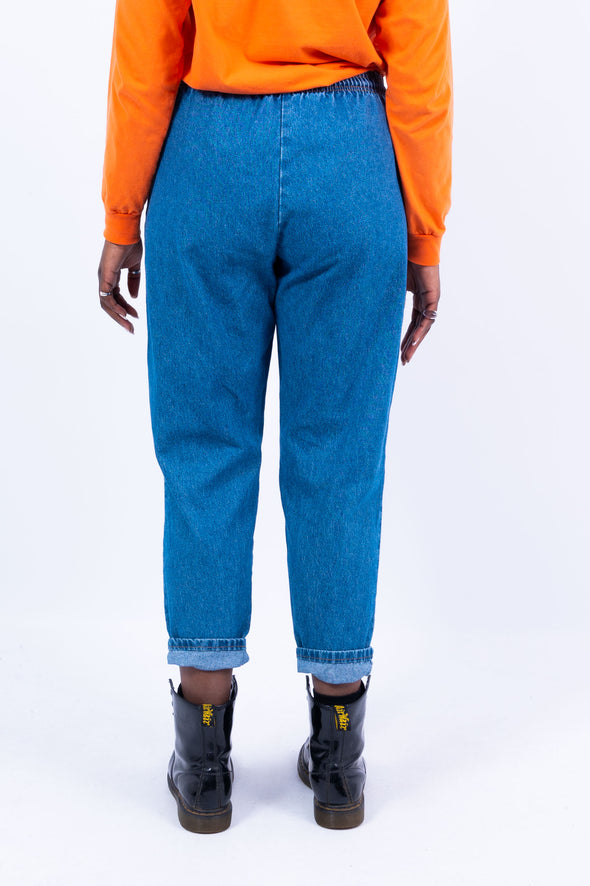 Vintage 90's Lightweight Denim Elasticated Jeans