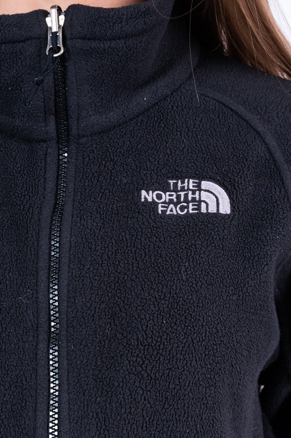 Black The North Face Fleece Jacket