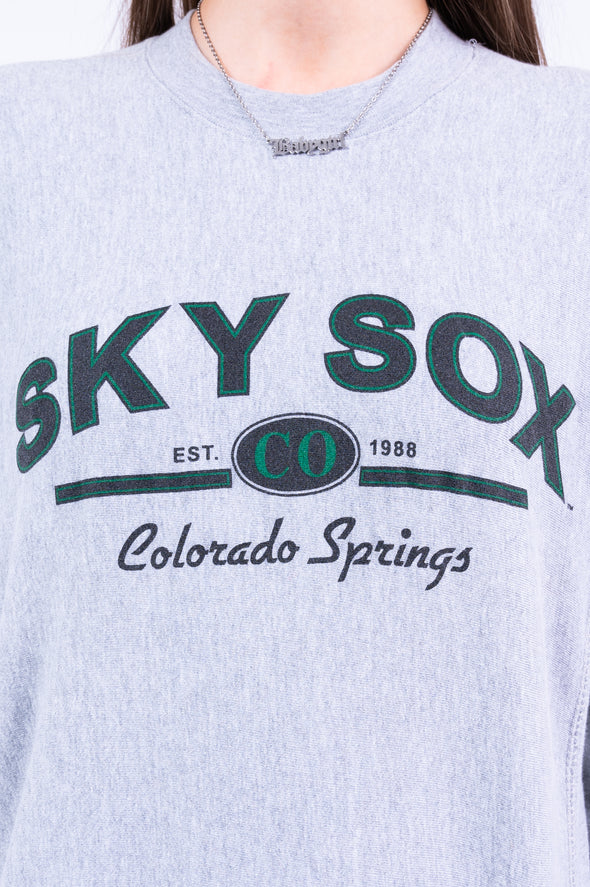 Vintage 90's USA Sky Sox Baseball Sweatshirt