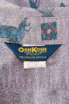 Vintage Osh Kosh Patterned Flannel Shirt