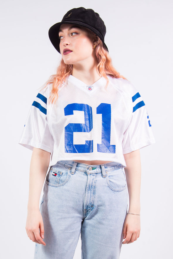 Vintage Indianapolis Colts NFL Cropped Jersey Top