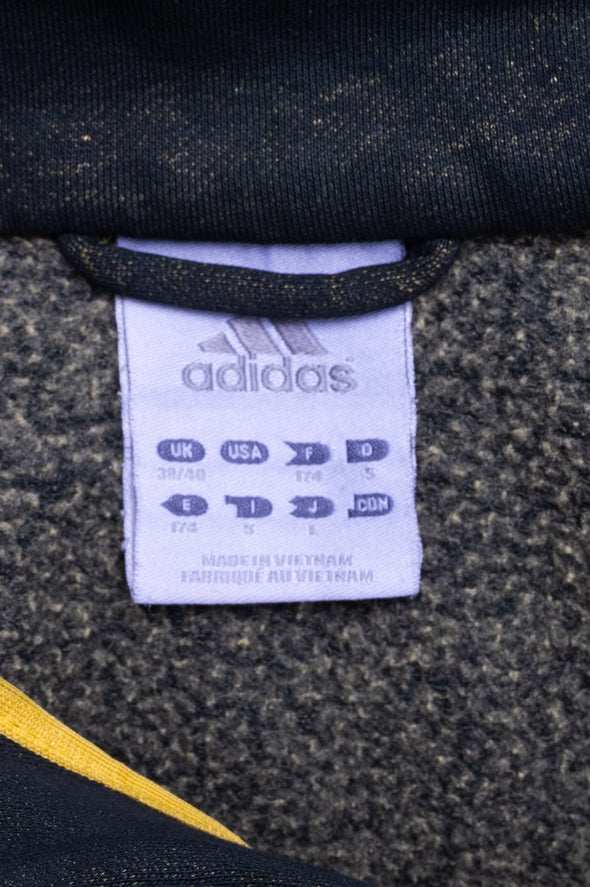 00's Adidas Three Stripe 1/4 Zip Sweatshirt