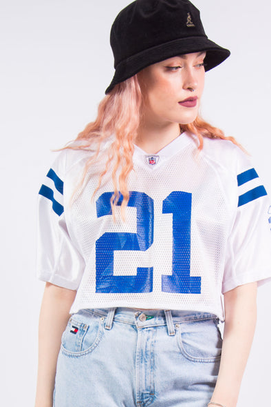 Vintage Indianapolis Colts NFL Cropped Jersey Top
