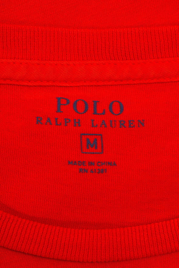 Orange Ralph Lauren Logo T-Shirt
