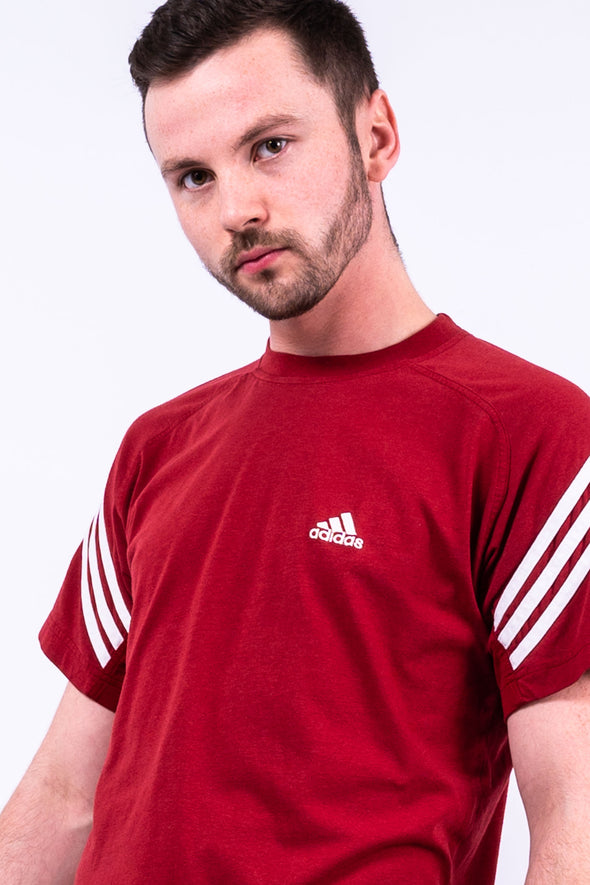 90's Vintage Adidas Three Stripe T-Shirt