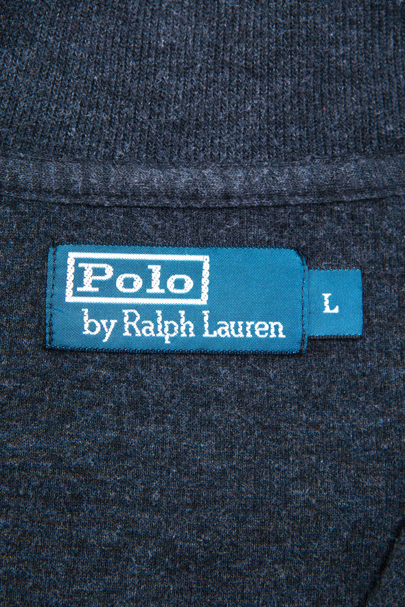 Ralph Lauren Grey 1/4 Zip Sweatshirt