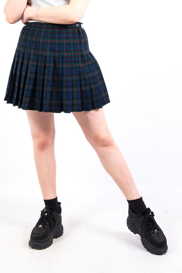 Vintage Pendleton Tartan Mini Skirt