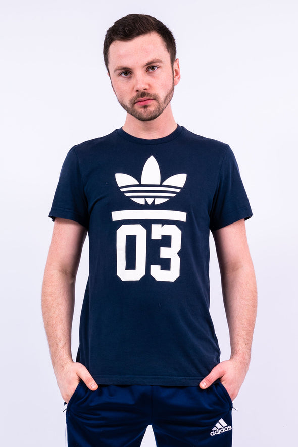 00's Adidas Trefoil T-Shirt