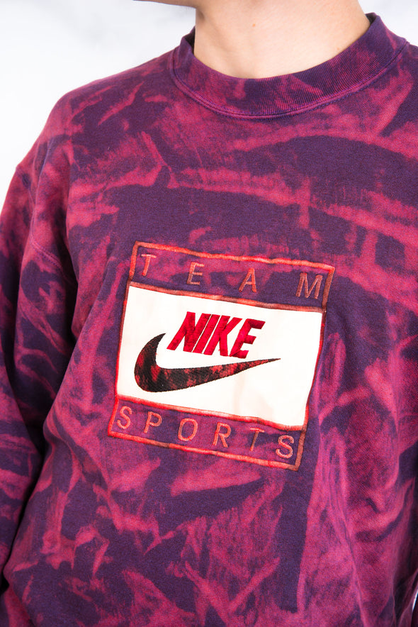 90's Nike Tie Dye Sweatshirt