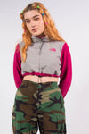 The North Face Pink Cropped Fleece