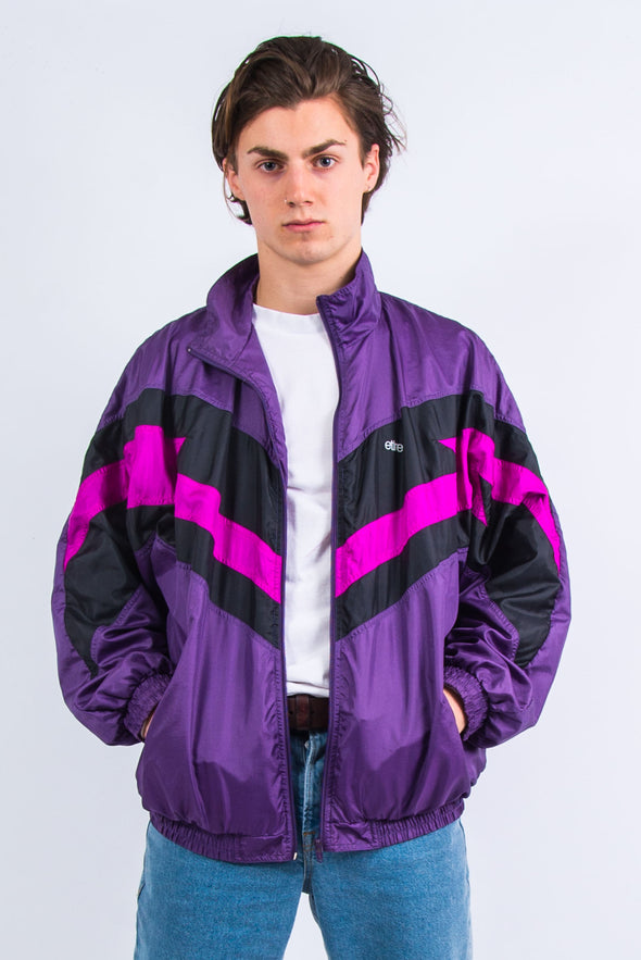90's Purple Windbreaker Jacket