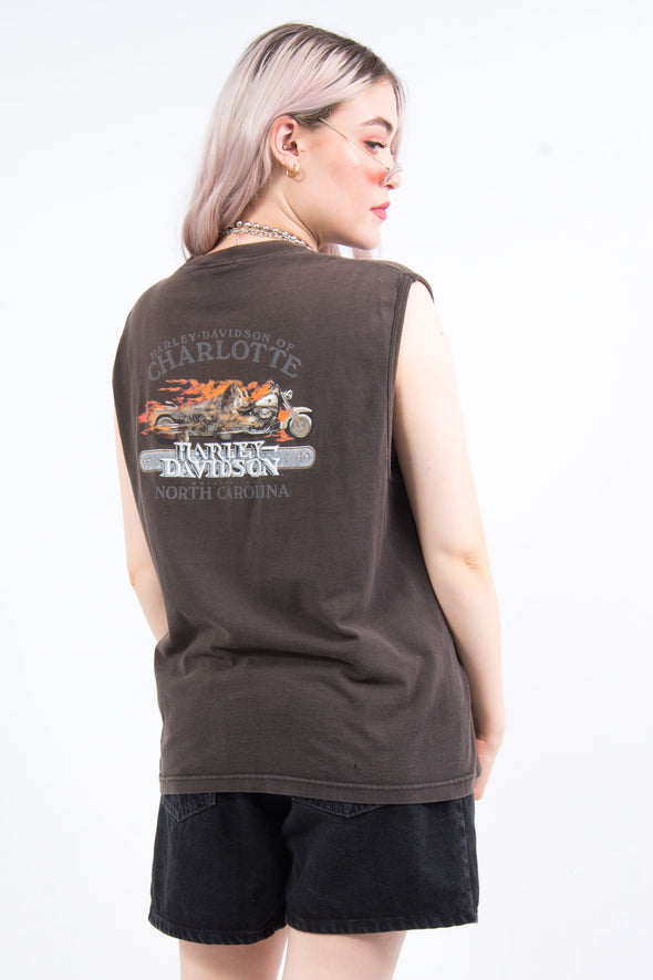 Vintage Harley Davidson Vest T-Shirt