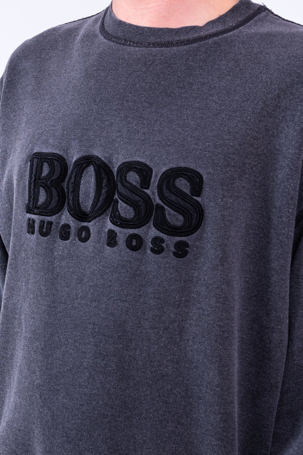 90's Hugo Boss Spell Out Sweatshirt
