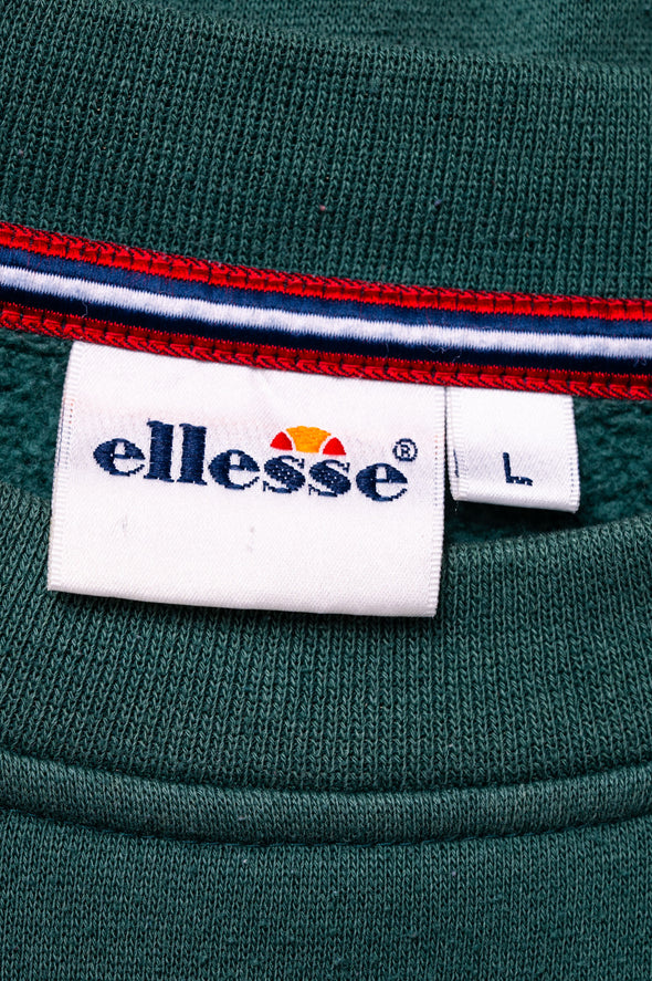 90's Green Ellesse Sweatshirt