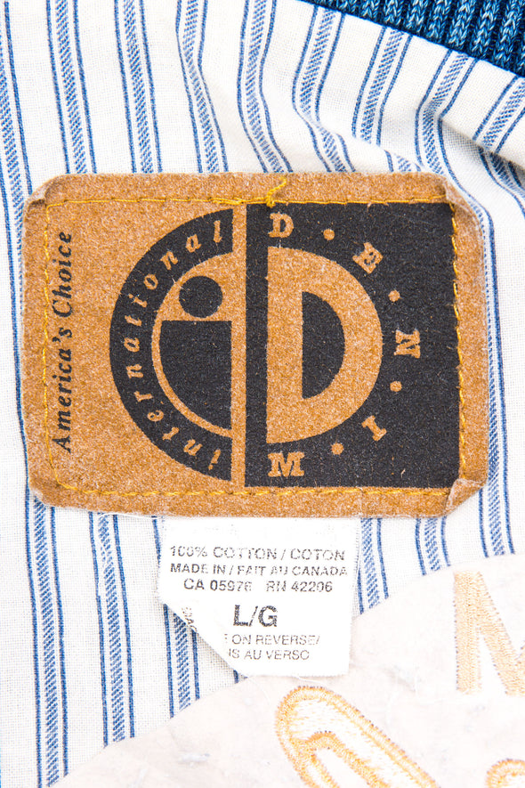 Vintage 90's Denim Baseball Jacket