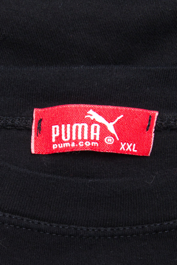 Black Puma Cropped T-Shirt